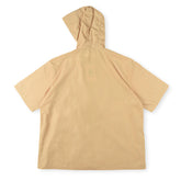 SAINT VANITY Embroidered Sporty Zipper Short-sleeved Jacket